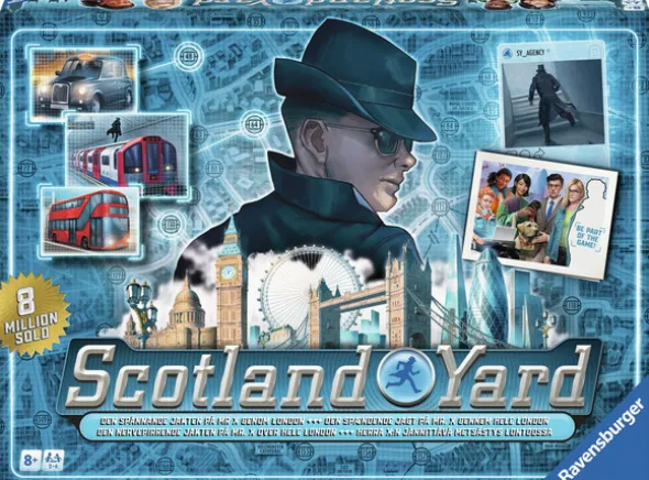 Scotland Yard Brettspill - 2024 Utgave