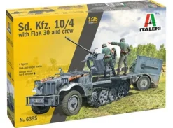 Sd Kfz 10/4 with FlaK 30 and crew