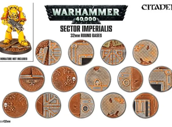 Sector Imperials 32mm Round Bases