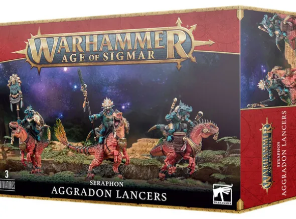 Seraphon Aggradon Lancers