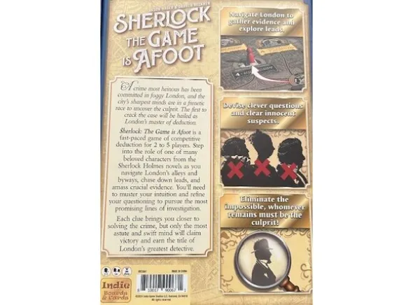 Sherlock The Game is Afoot Brettspill