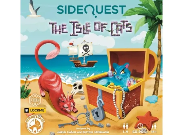 Side Quest Isle of Cats Brettspill