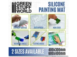Silicone Painting Mat 600x400mm