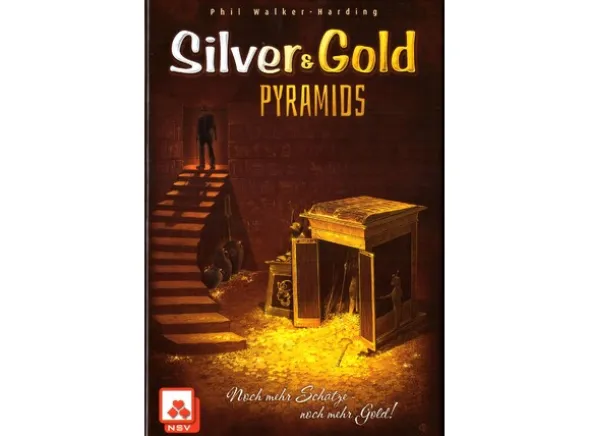 Silver & Gold Pyramids Brettspill