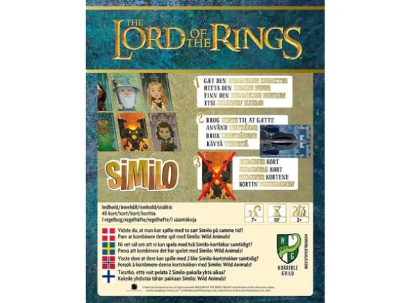 Similo Lord of the Rings Kortspill
