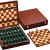 Sjakkbrett Luksus-Sett m/Brikker & Boks