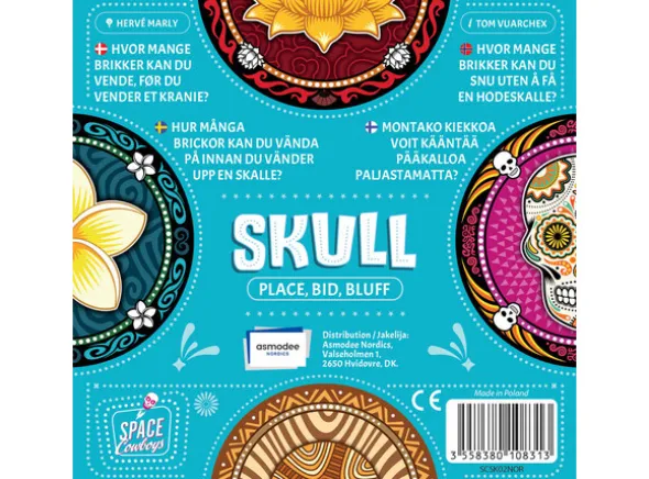 Skull Kortspill - Norsk utgave