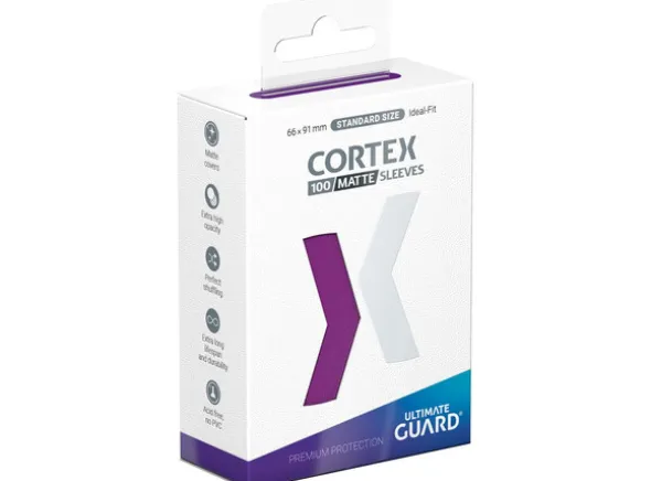 Sleeves Cortex Lilla MATTE x100 66x91