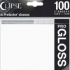 Sleeves Eclipse Pro Gloss Hvit x100