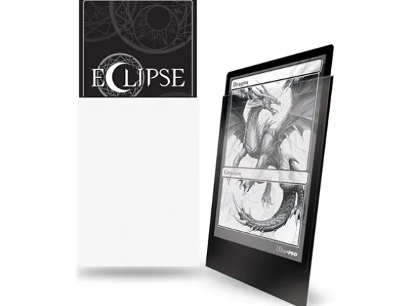 Sleeves Eclipse Pro Matte Hvit x100