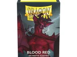Sleeves Matte Blood Red x100 66x91