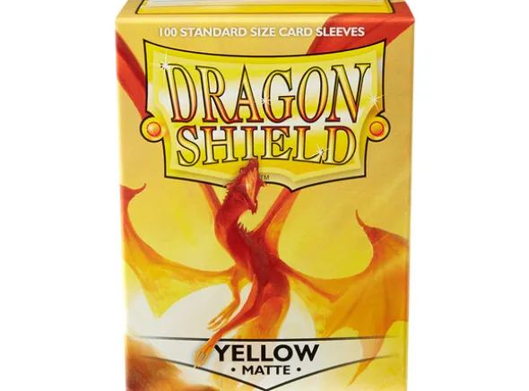Sleeves Matte Yellow x100 66x91