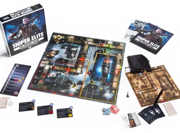 Sniper Elite Board Game Brettspill