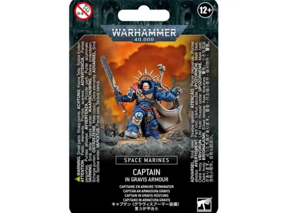 Space Marine Captain in Gravis Armour