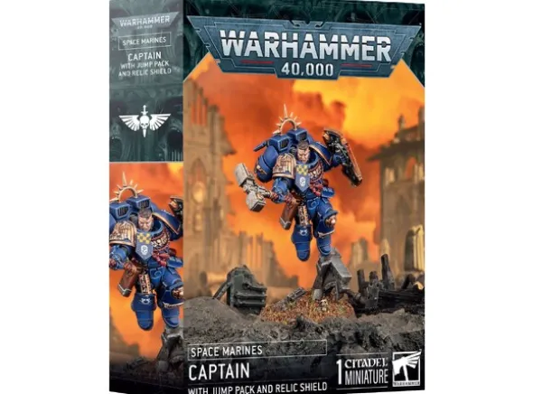 Space Marines Captain Jump Pack & Relic