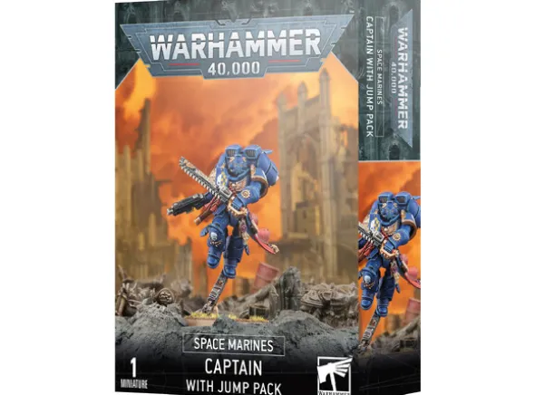Space Marines Captain with Jump Pack