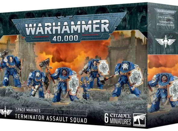 Space Marines Terminator Assault Squad