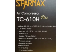 Sparmax TC610H+ Airbrush Kompressor