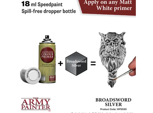 Speedpaint 2.0 Broadsword Silver