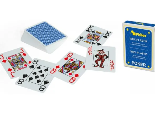 Spillkort Kortstokk 100% Plast
