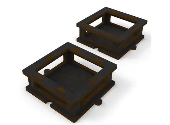 Square Bottle Holder for Cement Glue