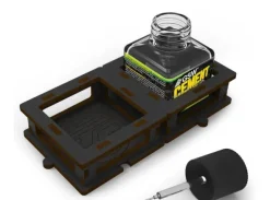 Square Bottle Holder for Cement Glue
