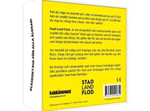 Stad-Land-Flod - SVENSK