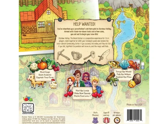 Stardew Valley Board Game Brettspill