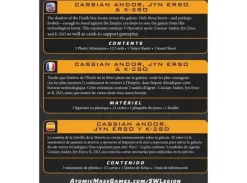 Star Wars Legion Cassian/Jyn/K-2SO