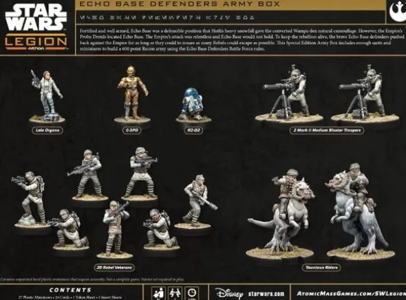 Star Wars Legion Echo Base Defenders