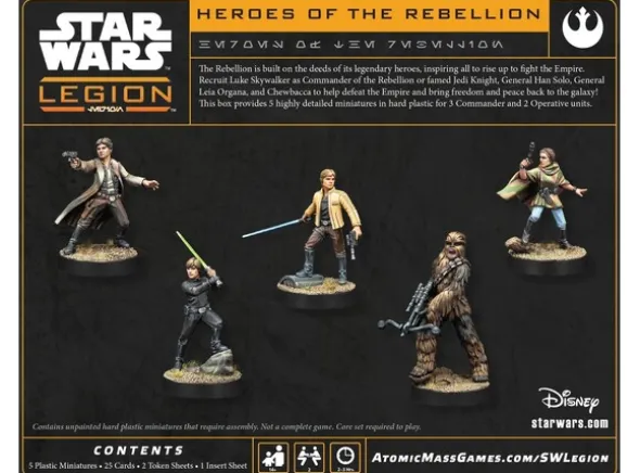 Star Wars Legion Heroes of the Rebellion