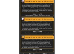 Star Wars Legion Imperial High Command