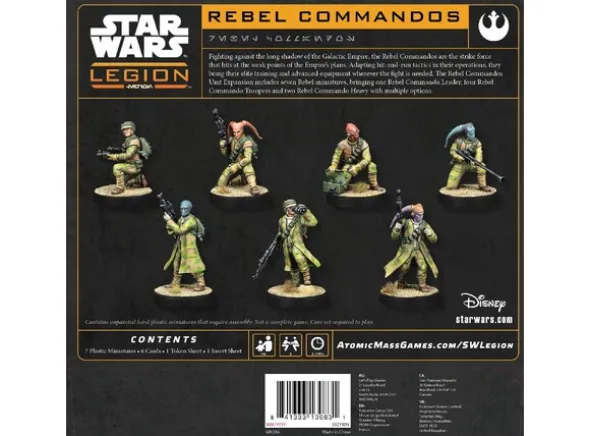 Star Wars Legion Rebel Commandos