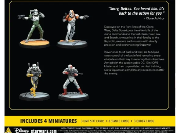 Star Wars Shatterpoint Delta Squad
