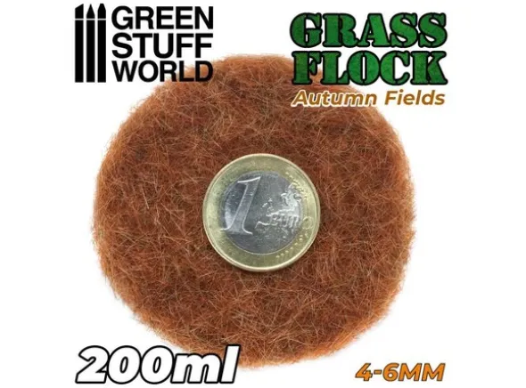 Static Grass Autumn Fields 4-6mm 200ml