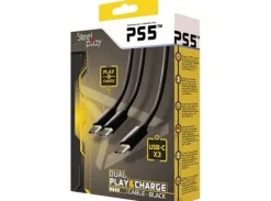 Steelplay Dual Play & Charge Cable PS5