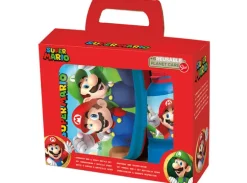 Super Mario Gavesett Matboks & Flaske