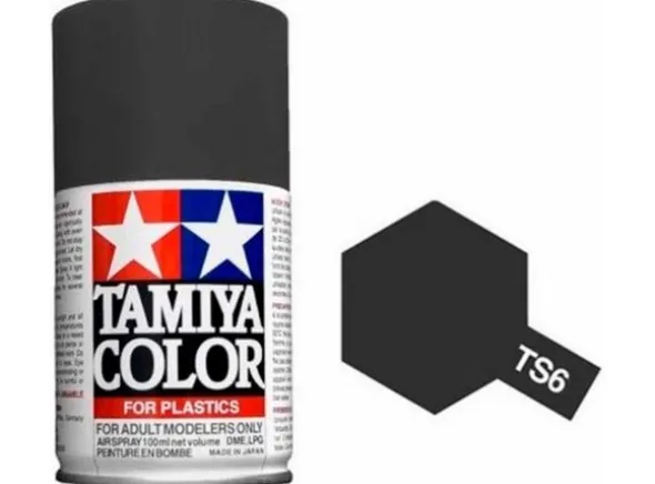Tamiya Airspray TS-6 Matt Black