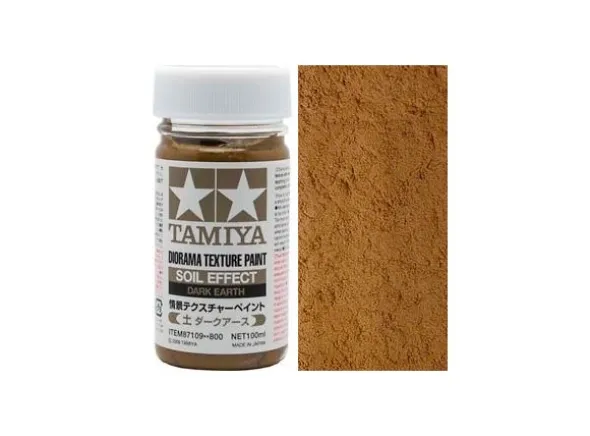 Tamiya Texture Paint - Dark Earth 100ml