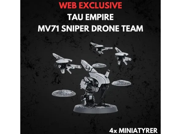 Tau Empire MV71 Sniper Drone Team