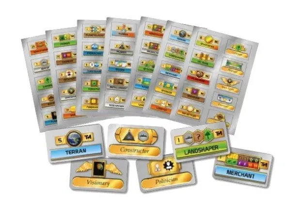 Terraforming Mars Milestones/Awards Exp