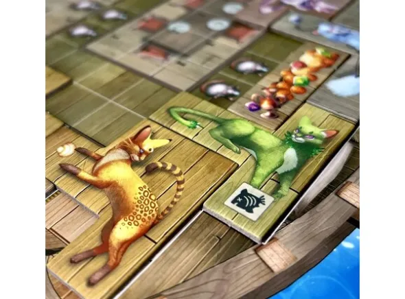 The Isle of Cats Duel Brettspill