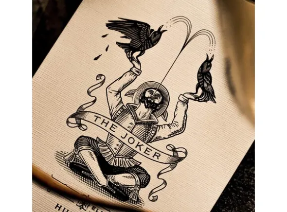 Theory 11 Kortstokk Black Hudson