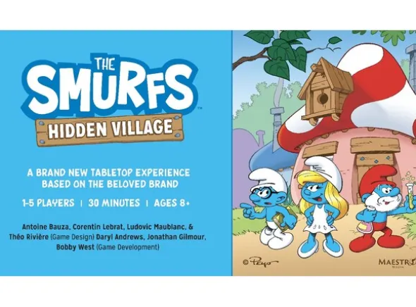 The Smurfs Hidden Village Brettspill