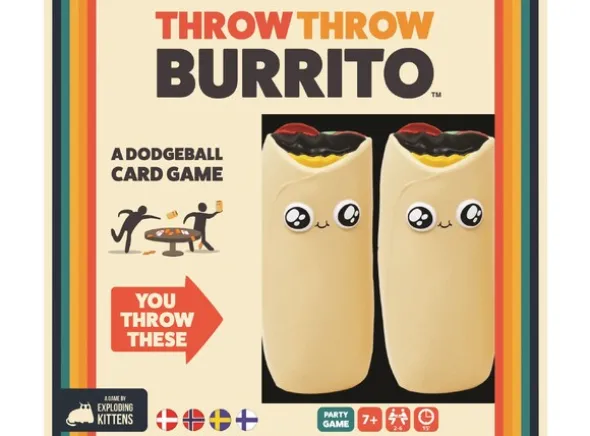 Throw Throw Burrito Brettspill - Norsk