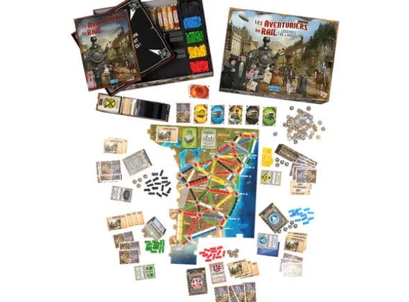 Ticket to Ride Legacy Brettspill