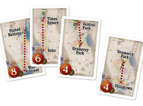 Ticket To Ride New York Brettspill
