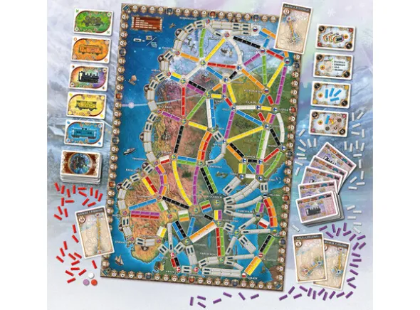 Ticket to Ride Northern Lights - Norsk