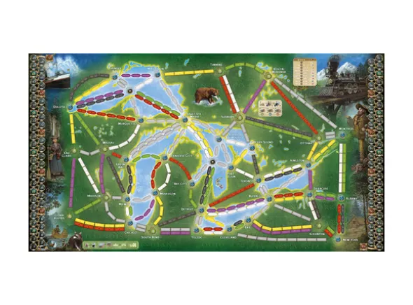Ticket to Ride Rails & Sails Brettspill