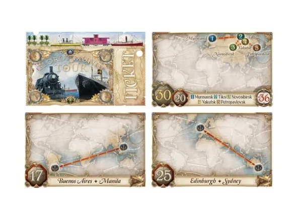 Ticket to Ride Rails & Sails Brettspill